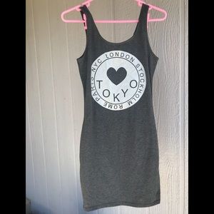 Grey Tank Dress